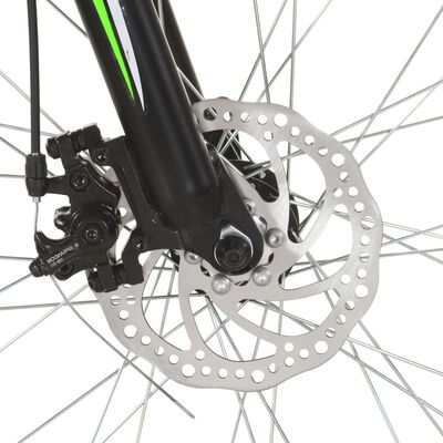 vidaXL Mountain Bike 21 Speed 26 inch Wheel 46 cm Black