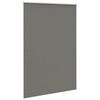 vidaXL Roller Blind Blackout Grey 145x210 cm Fabric Width 141.6 cm Polyester