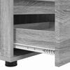 vidaXL TV Cabinet Grey Sonoma 100 x 48 x 43 cm Engineered Wood