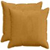 vidaXL Cushion Cover 2 pcs HOUTEN Yellow 60 x 60 cm Corduroy