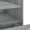 vidaXL Bedside Cabinet Grey Sonoma 45x50x50 cm Engineered Wood