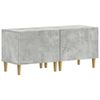 vidaXL TV Cabinet Concrete Grey Engineered Wood