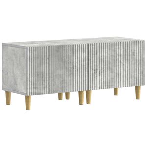 vidaXL TV Cabinet Concrete Grey Engineered Wood