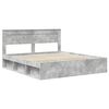 vidaXL Bed Frame with Headboard Concerte 200 x 200 cm Solid Pine Wood