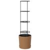 vidaXL Tomato Grower Naturo ECO &Oslash; 39 x 139 cm WPC