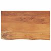 vidaXL Bathroom Countertop 110x60x3.8 cm Rectangular Solid Wood Acacia