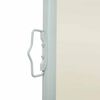 vidaXL Patio Retractable Side Awning 600x160 cm Cream