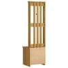 vidaXL Hall Tree SANDNES 45x40x159.5 cm Solid Wood Pine