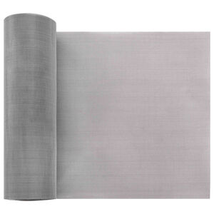 vidaXL Mesh Screen 20 x 500 cm 60 Mesh Stainless Steel 201 Silver