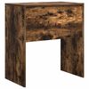 vidaXL Desk Smoked Oak 70 x 40 x 76 cm
