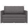 vidaXL Sofa Bed Grey 124 x 71 x 78 cm Velvet