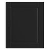 vidaXL Kitchen Wall Cabinet&nbsp;Porto Black Engineered Wood