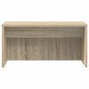 vidaXL Wall-Mounted Desk Sonoma Oak 60 x 45 x 30 cm Engineered Wood