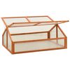 vidaXL Greenhouse 120x80x50 cm Firwood