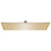 vidaXL Rain Shower Head Stainless Steel 40x40 cm Square Gold