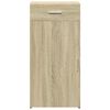 vidaXL Sideboard Sonoma Oak 45x42.5x93 cm Engineered Wood
