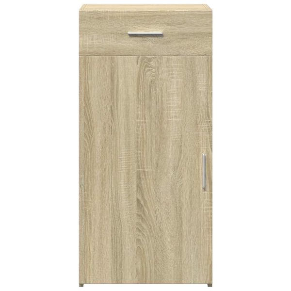 vidaXL Sideboard Sonoma Oak 45x42.5x93 cm Engineered Wood