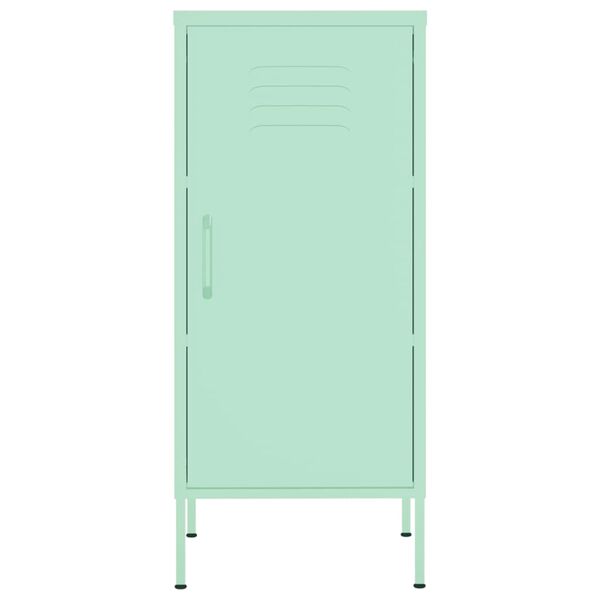vidaXL Storage Cabinet Mint 42.5x35x101.5 cm Steel