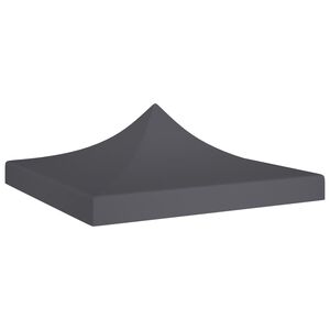 vidaXL Party Tent Roof 2x2 m Anthracite 270 g/m&sup2;