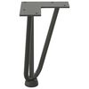vidaXL Hairpin Legs for Coffee Table 4 pcs Anthracite 20 cm Solid Steel