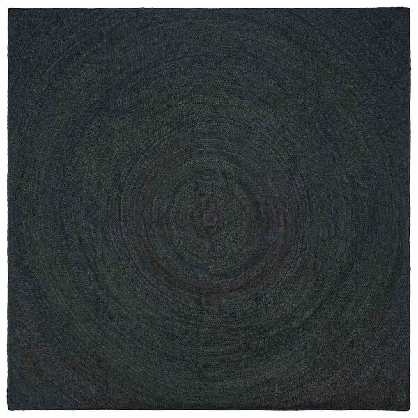 vidaXL Area Rugs Square Dark Grey 300 x 300 cm Jute
