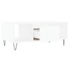 vidaXL Coffee Table White 90x50x36.5 cm Engineered Wood