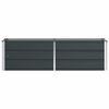 vidaXL Planter Anthracite 160 x 40 x 45 cm Steel