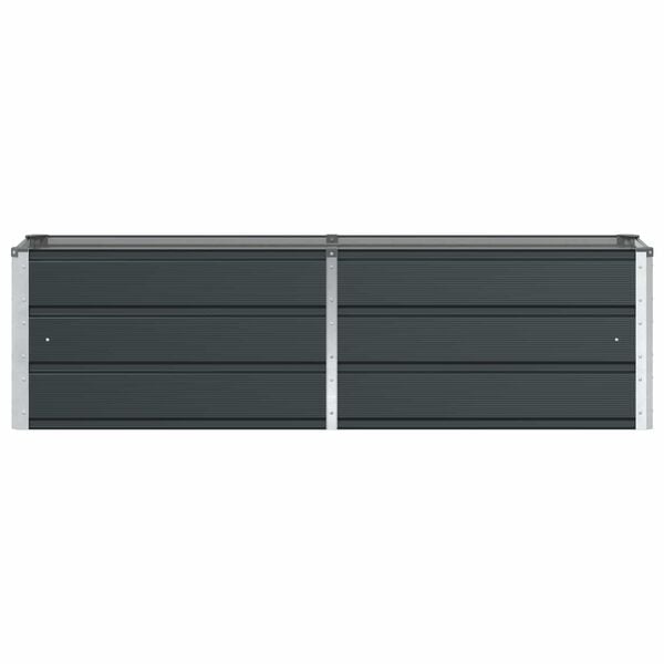vidaXL Planter Anthracite 160 x 40 x 45 cm Steel