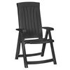 Keter Reclining Garden Chairs Corsica 2 pcs Grey