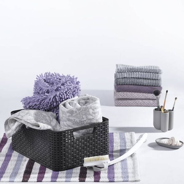 Curver Style Storage Boxes with Lid 3 pcs Size S 6L Anthracite