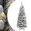 vidaXL Artificial Christmas Tree White 150 cm