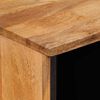 vidaXL Sideboard with Storage Natural 80 x 33 x 75 cm Solid Mango Wood