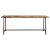 vidaXL Dining Table 200x100x75 cm Solid Wood Mango