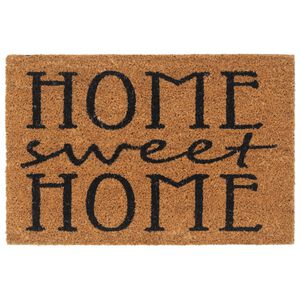 vidaXL Door Mat Natural 40x60 cm Tufted Coir