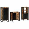 vidaXL Bathroom Furniture Set with Drawer 3 pcs Solid Reclaim Wood