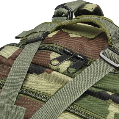 vidaXL Army-Style Backpack 50 L Camouflage