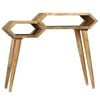 vidaXL Console Table Solid Mango Wood 90x35x76 cm