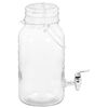 vidaXL Beverage Dispensers 2 pcs 3800 ml Glass