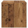 vidaXL Wall Cabinet Old Wood 37 x 37 x 37 cm Engineered Wood