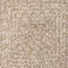 vidaXL Rug Natural and white 80 x 400 cm Jute