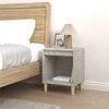vidaXL Bedside Cabinet Concrete Grey 40x35x50 cm