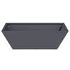 vidaXL Garden Planter 5 pcs Anthracite 50 x 50 x 15 cm