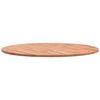 vidaXL Table Top &Oslash;70x1.5 cm Round Solid Wood Beech
