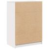 vidaXL Sideboard White 60x36x84 cm Solid Pinewood