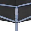 vidaXL Party Tent Roof 6x3 m Black 270 g/m&sup2;