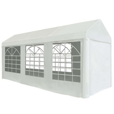 vidaXL Party Tent PE 2x5 m White
