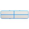 vidaXL Inflatable Gymnastics Mat with Pump 600x100x15 cm PVC Blue