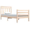 vidaXL Bed Frame without Mattress 90x200 cm Solid Wood