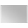 vidaXL LED Bathroom Mirror Transparent 90 x 60 cm Tempered Glass