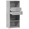 vidaXL Highboard Concrete Grey 50x42.5x124 cm Engineered Wood
